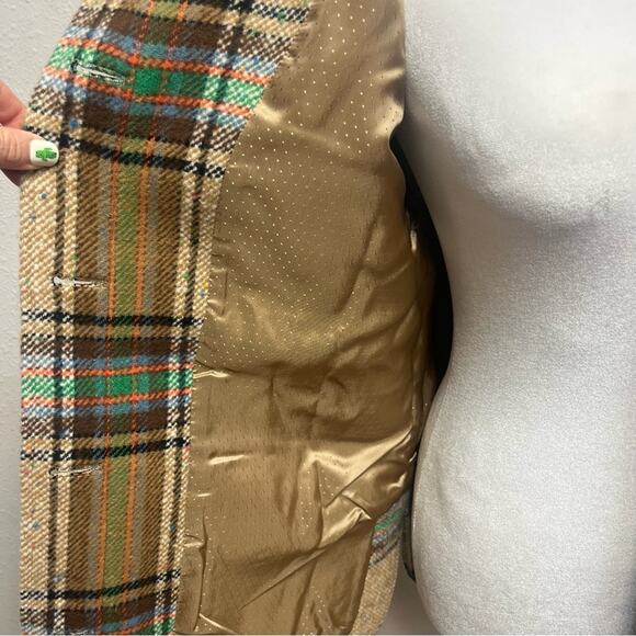 Sezane Suzon Plaid Coat NWT - Picture 6 of 9